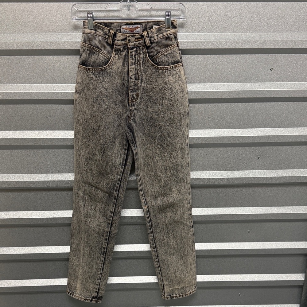 Vintage Acid Wash High-Waisted Jeans AMERICAN LEGEND Y2K 90s‎ Size 3/4 Grunge